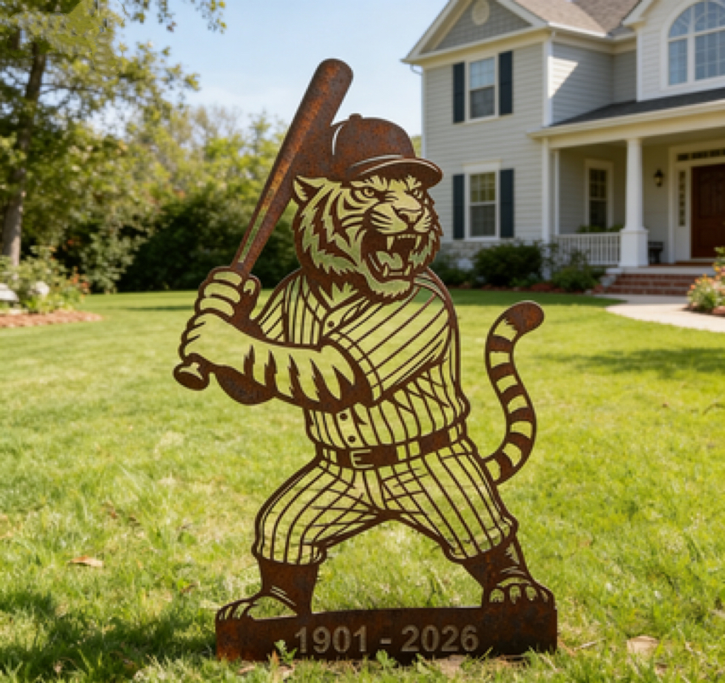 🔥Baseball Tiger Garden Topper Set
